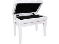 <b>Roland RPB-500PW LUXURY Banco Piano Branco Polido</b> <b>Roland RPB-500PW LUXURY Banco Piano Branco Polido</b>